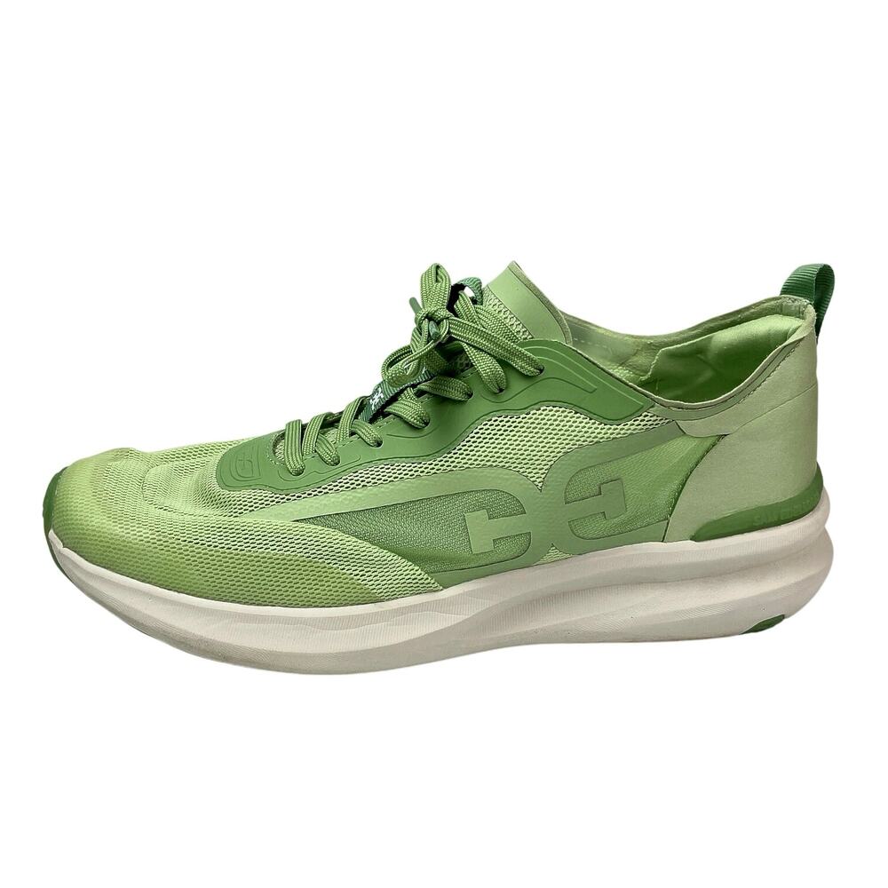 Sam Edelman Sarita Women's Green Lace Up Athletic Performance Sneakers Shoes 12
